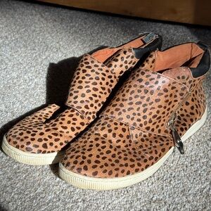 Rebecca Minkoff Leopard Print Ankle Booties